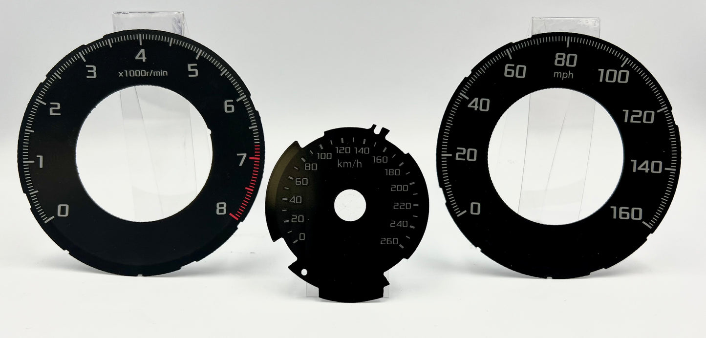 2021 - 2024 ACURA RDX TLX 4 piece set (3D MOLDED) SKU: ACU-101