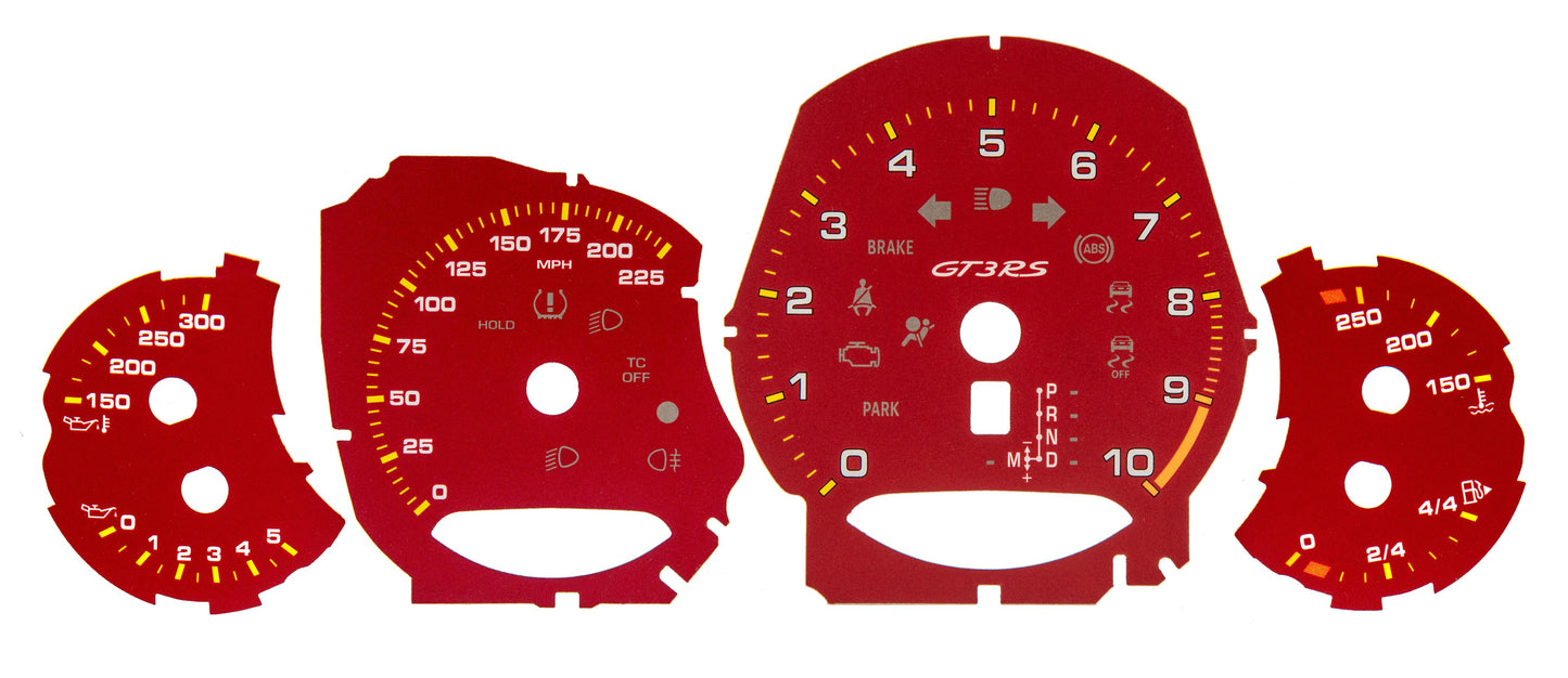 2018-2022 PORSCHE GT3RS (RED) SKU: POR-122