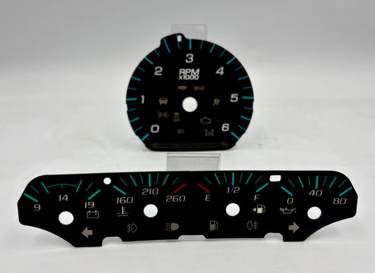 2014-2018 GMC SIERRA/SILVERADO 3D FACEPLATE  SKU: GMC-241set