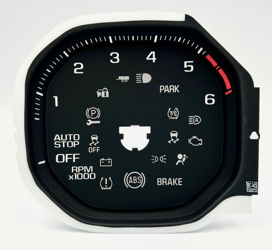 2019-2023 GMC Sierra 6K Tach AutoStop GMC-184