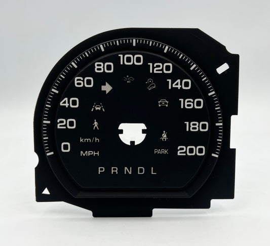 2022-2024 Chevy Silverado Gas 200 Sweep Speedo SKU: GMC-196