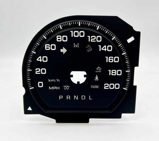 2019-2024 Chevy Silverado Diesel 200 Sweep Speedo SKU: GMC-197