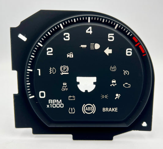2019-2024 Chevy Silverado 6.5K Tach SKU: GMC-186