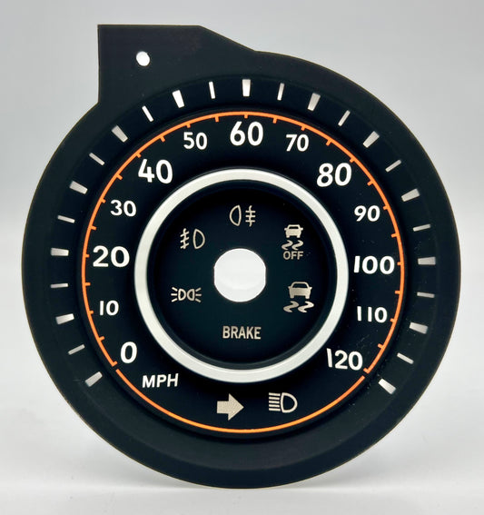 2018-2023 Jeep Wrangler 3D Orange SKU: DGD-122